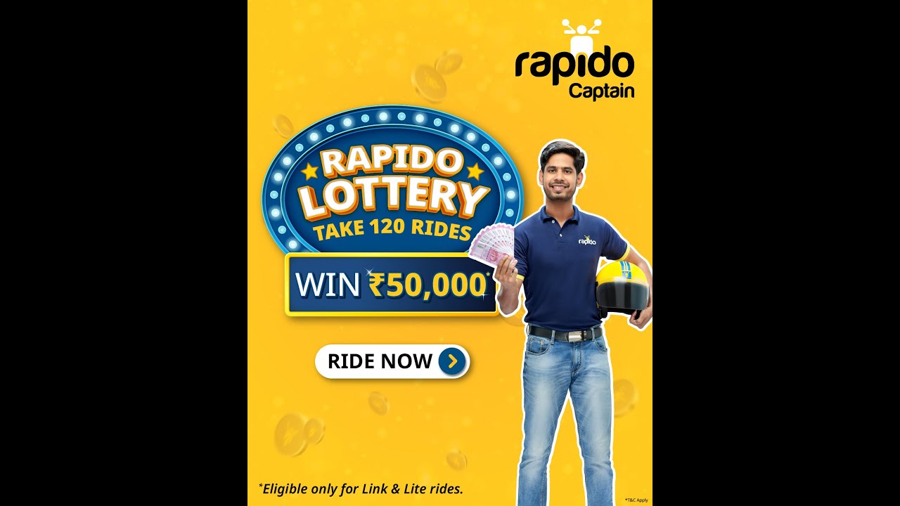 Rapido Bike taxi- Lottery Draw