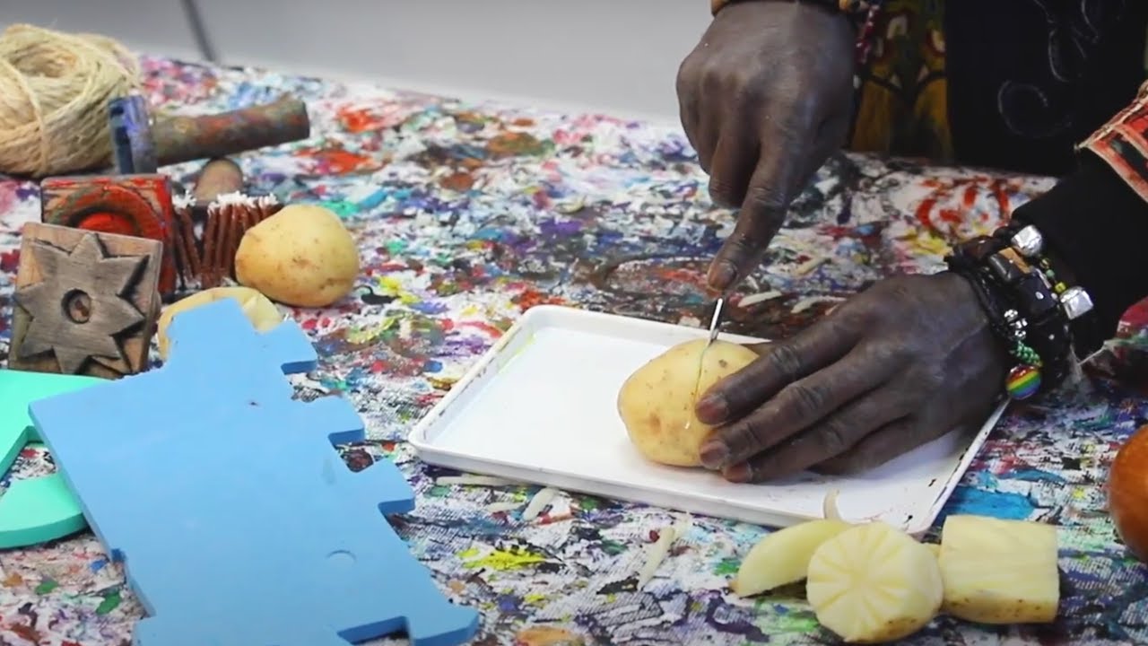 Adinkra Printing Tutorial 2 | Stamps