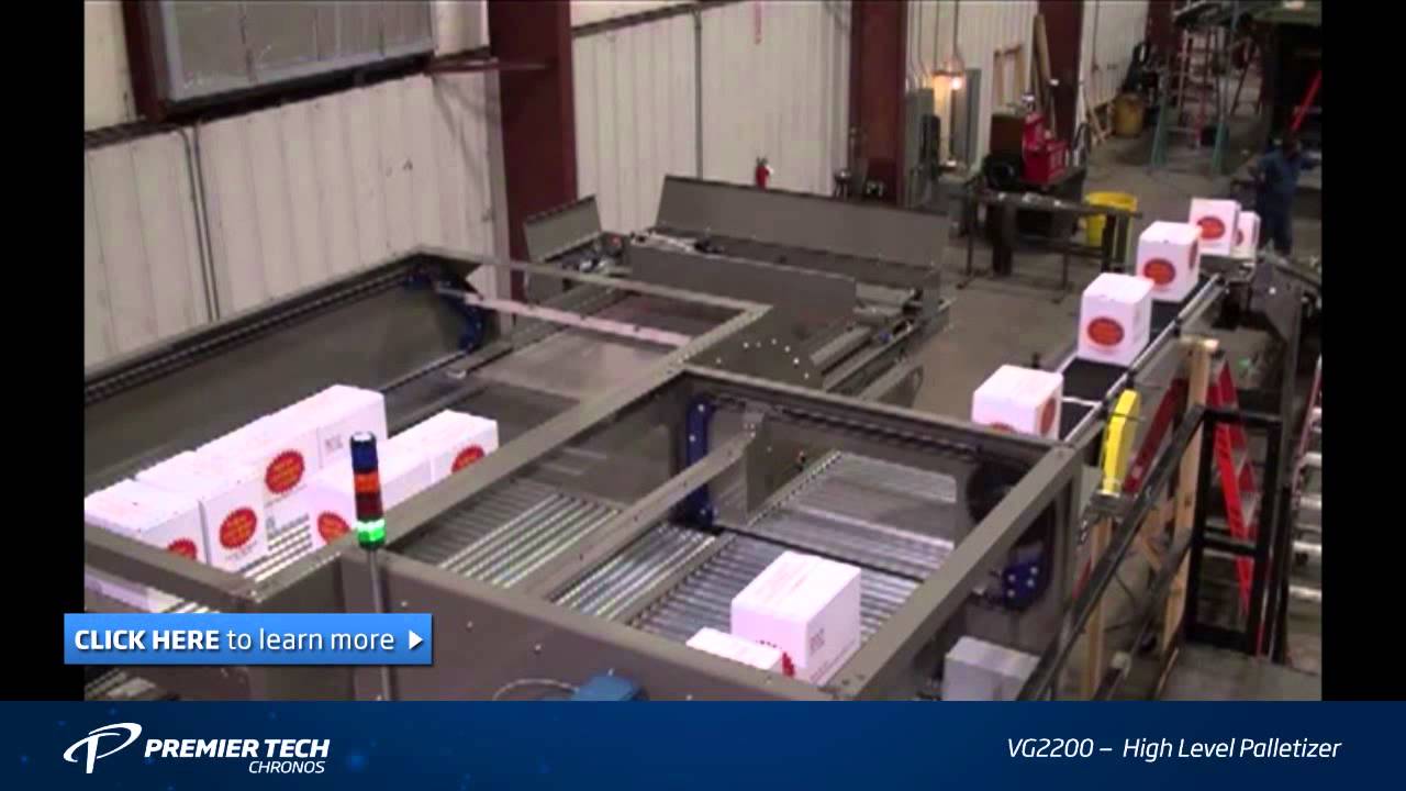 High-Speed Automatic Palletizer - Case Palletizer  (APH-5480, Formerly VG-2200)