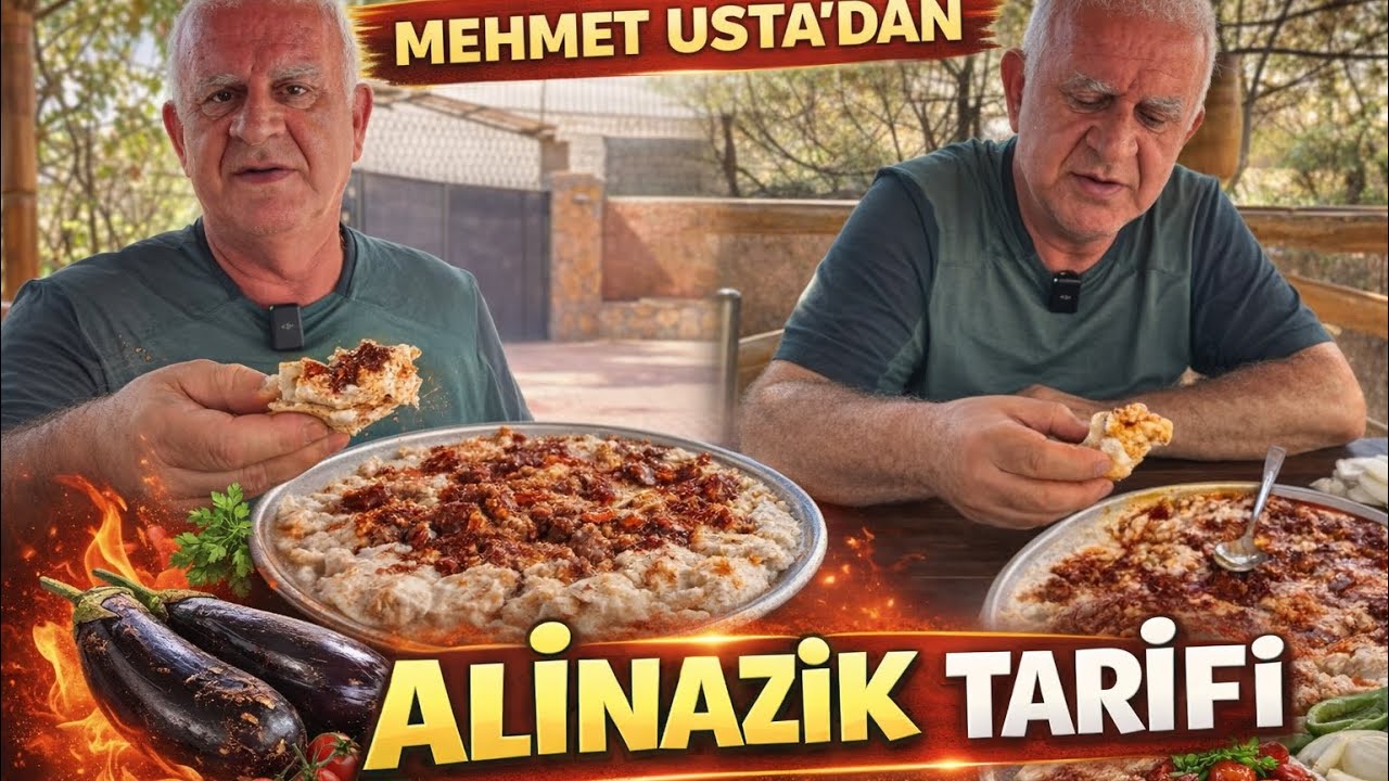 Gaziantep Mutfağının İncisi: Mehmet Usta’dan Alinazik Tarifi