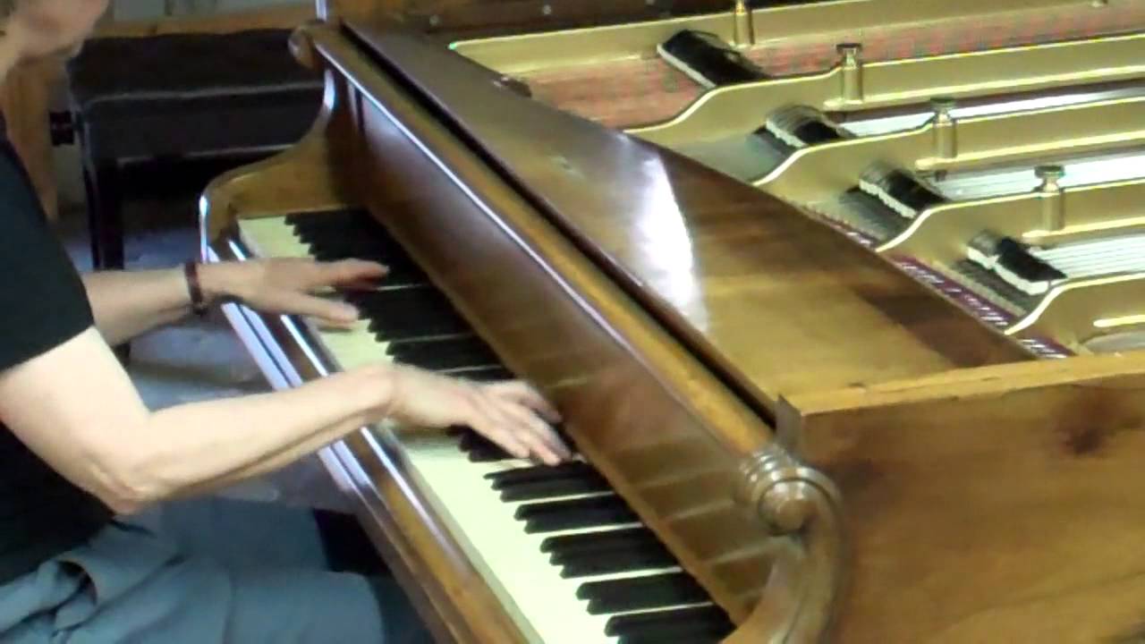 Restoring an 1850s American Chickering grand piano Pt  2: Chopin Nocturne