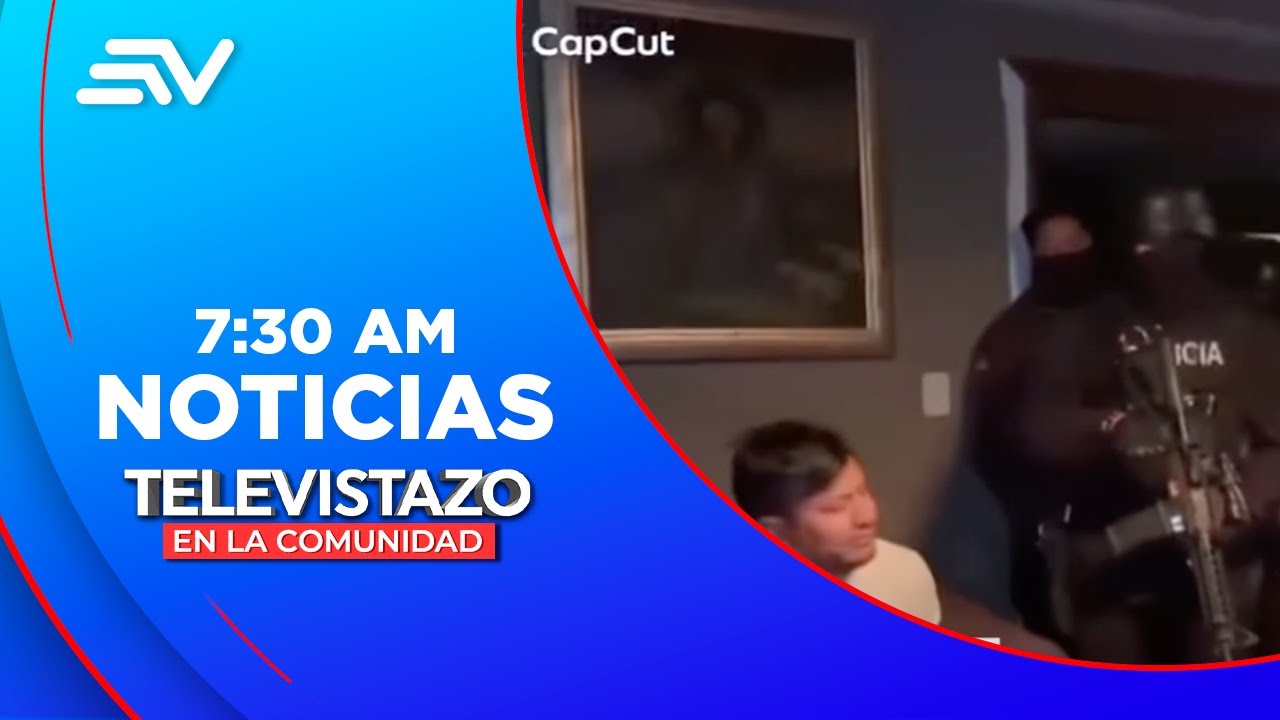 Arrestan al Alcalde del cantón Pujilí, investigado por presunto peculado  | Televistazo | Ecuavisa