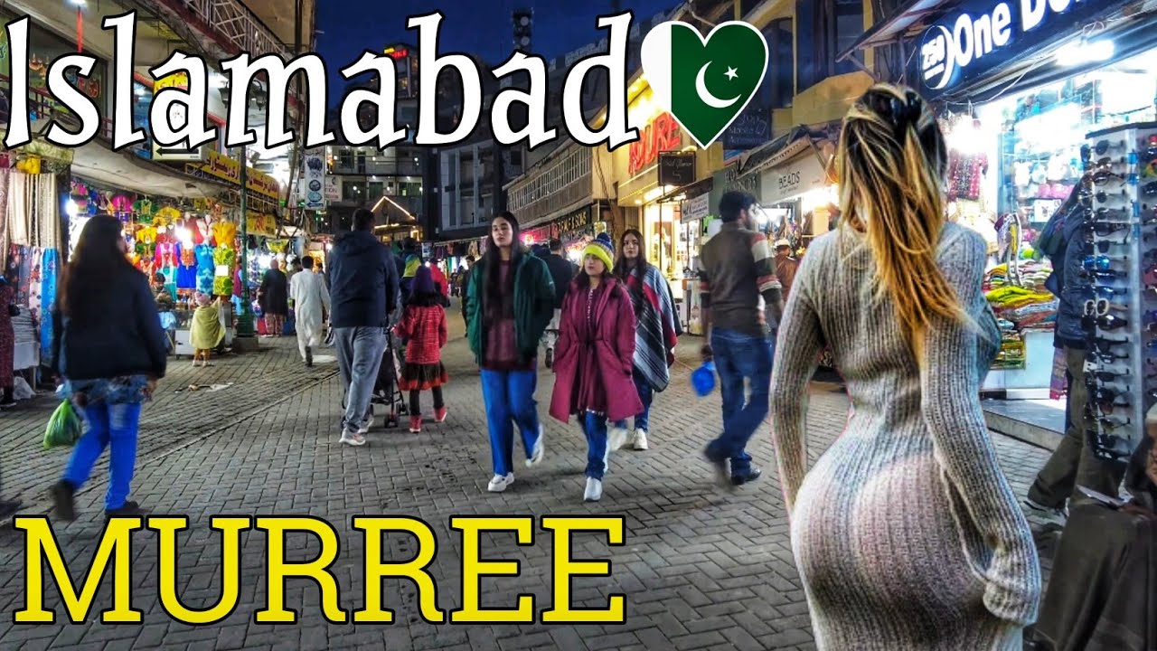 🇵🇰PAKISTAN, MURREE FULL WALKING TOUR 4K