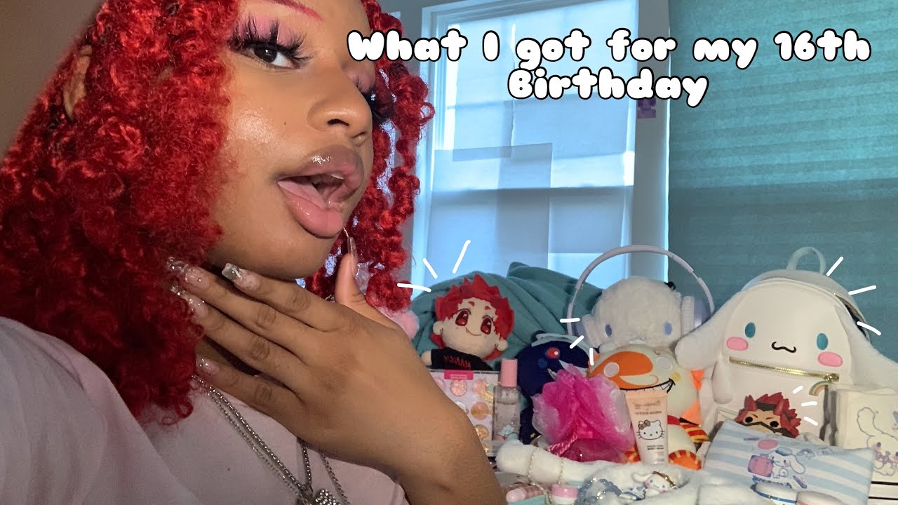 What I got for my 16th Birthday!!