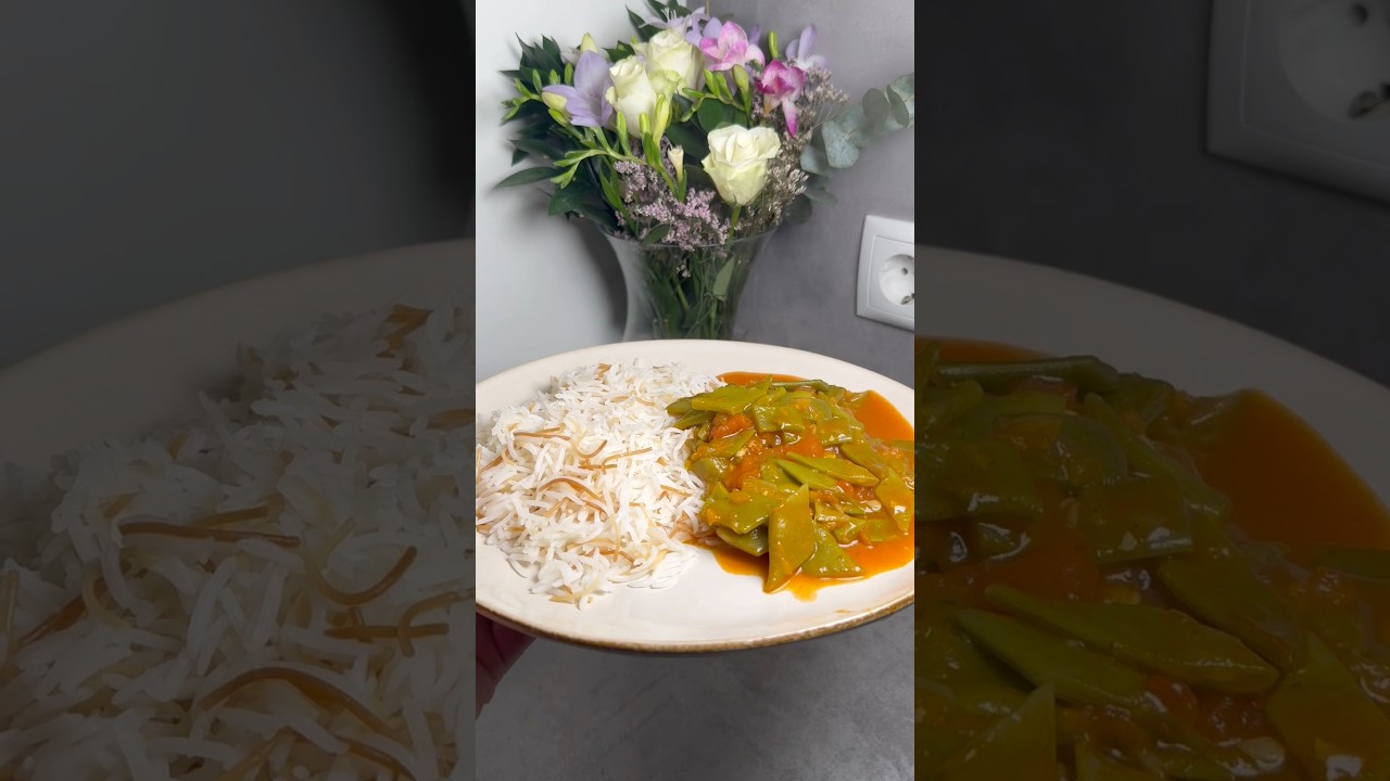 🇹🇷 gr&uuml;ne Bohnen - Taze Fasulye #rezepte #food #tarifler #foryou #turkish