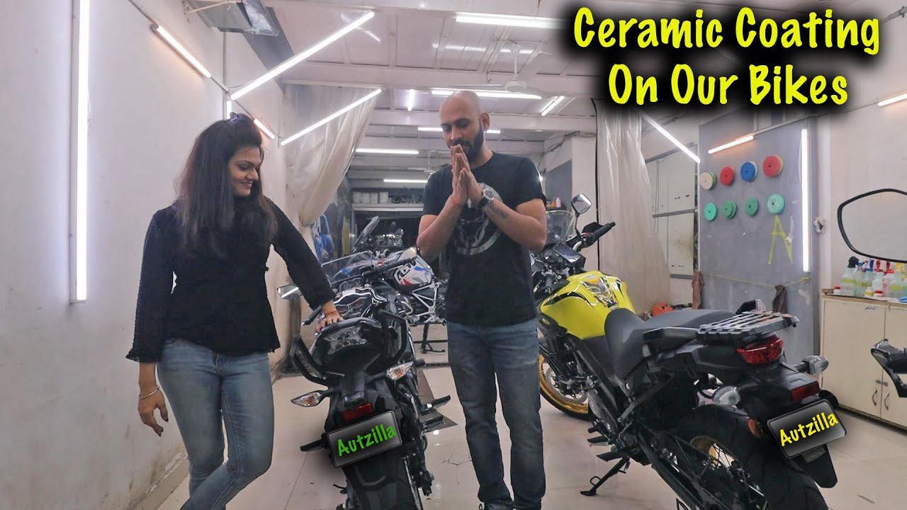 Best Ceramic Coating Studio in Mumbai for Bikes/Cars | Ninja 650 & Vstrom650 | #Autzilla
