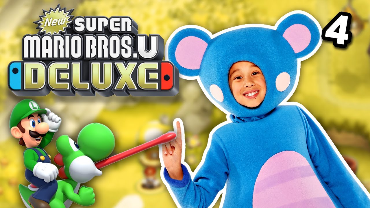 New Super Mario Bros. U Deluxe | EP4 | Mother Goose Club Let's Play