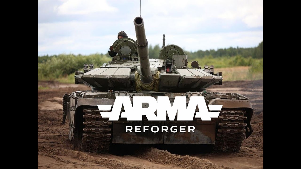 Т72Б3 разносит противника в Аrma reforger