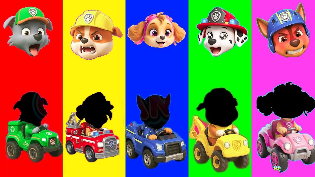 Wrong eyes👀 Paw Patrol Family Friendly Full Episodes - DAME TU COSITA Funny Puzzle Wrong Heads
