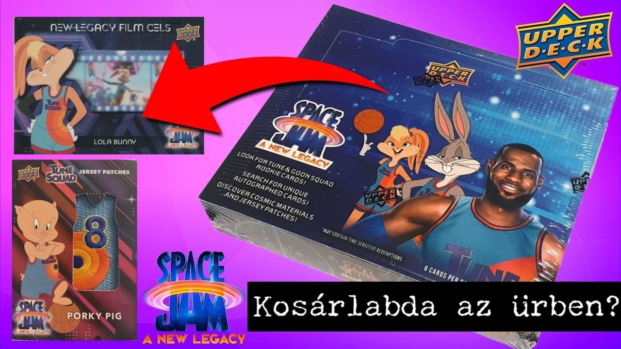 #91 - Upper Deck - Space Jam A New Legacy Hobby Box bontás