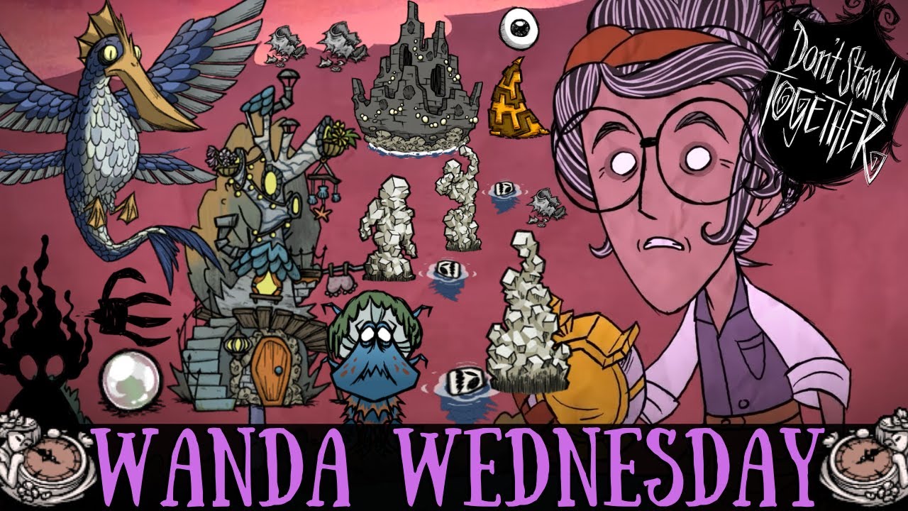 Salty Grannies, Pearl's Quest & The Malbatross! - Wanda Wednesday! [Don't Starve Together]