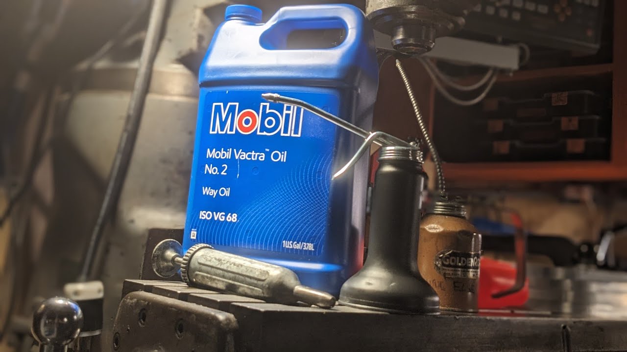 Bridgeport Milling Machine way oil - way overpriced - but way good - Mobil Vactra No. 2 oil
