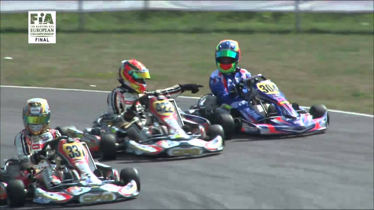 CIK FIA EUROPEAN CHAMPIONSHIP 2014 EVENT 5 ROUND3 KZ2 FINAL