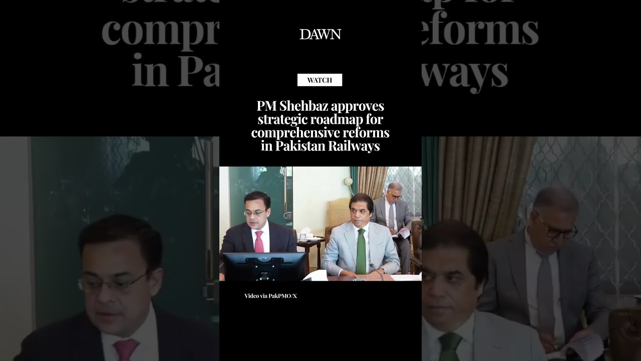 PM Shehbaz approves strategic roadmap for comprehensive reforms in Pakistan Railways