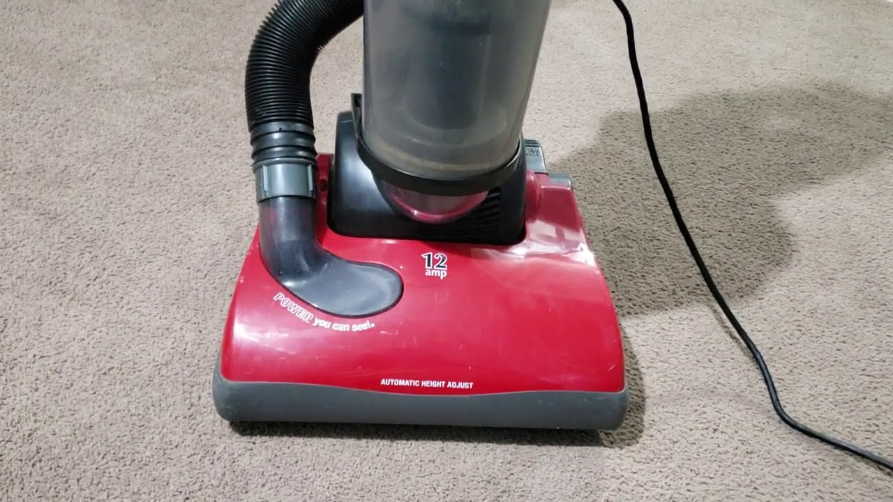 Dirt Devil Breeze - Vacuuming Living Room