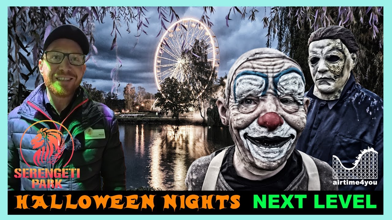 Halloween Nights - NEXT LEVEL - Serengeti Park Hodenhagen - 04.10.2025 - 4K