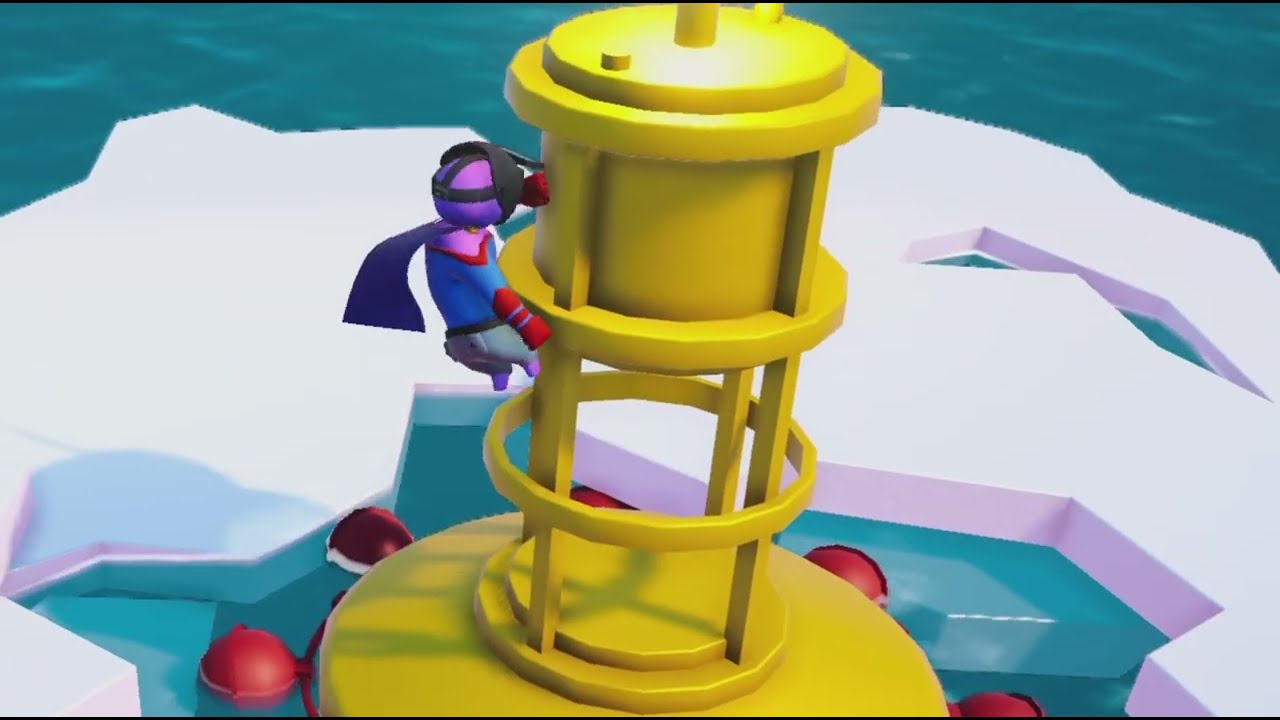 Gang beasts first to 5 points wins (1v1)