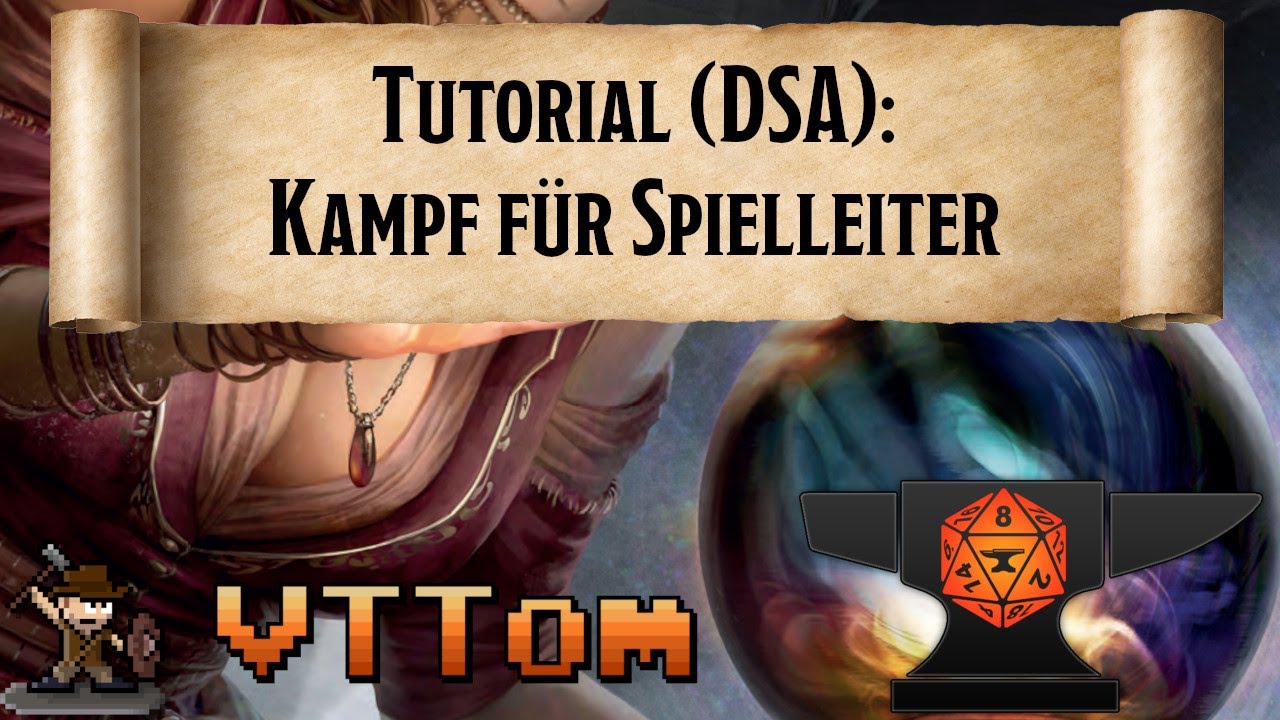 Kampf für Spielleiter - DSA5 Foundry VTT [Toms Tutorials]