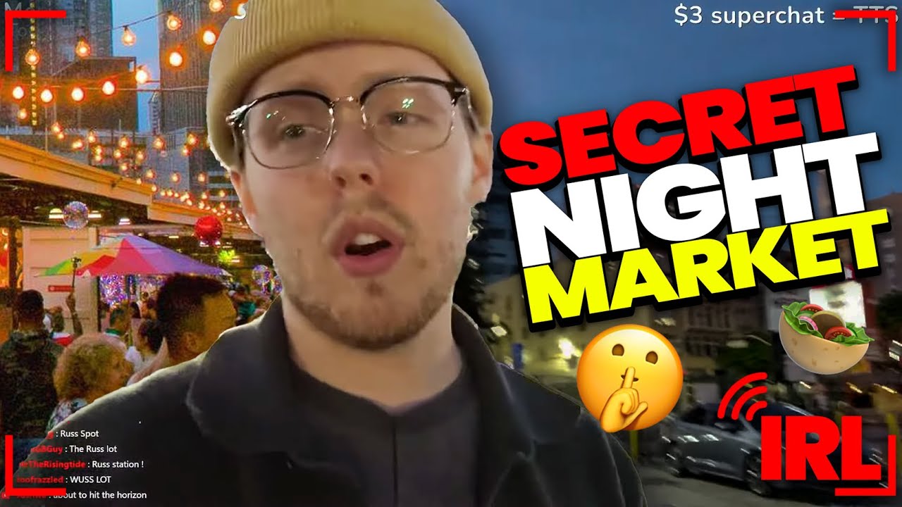 Visiting a Secret Hidden Night Market in LA 🤫