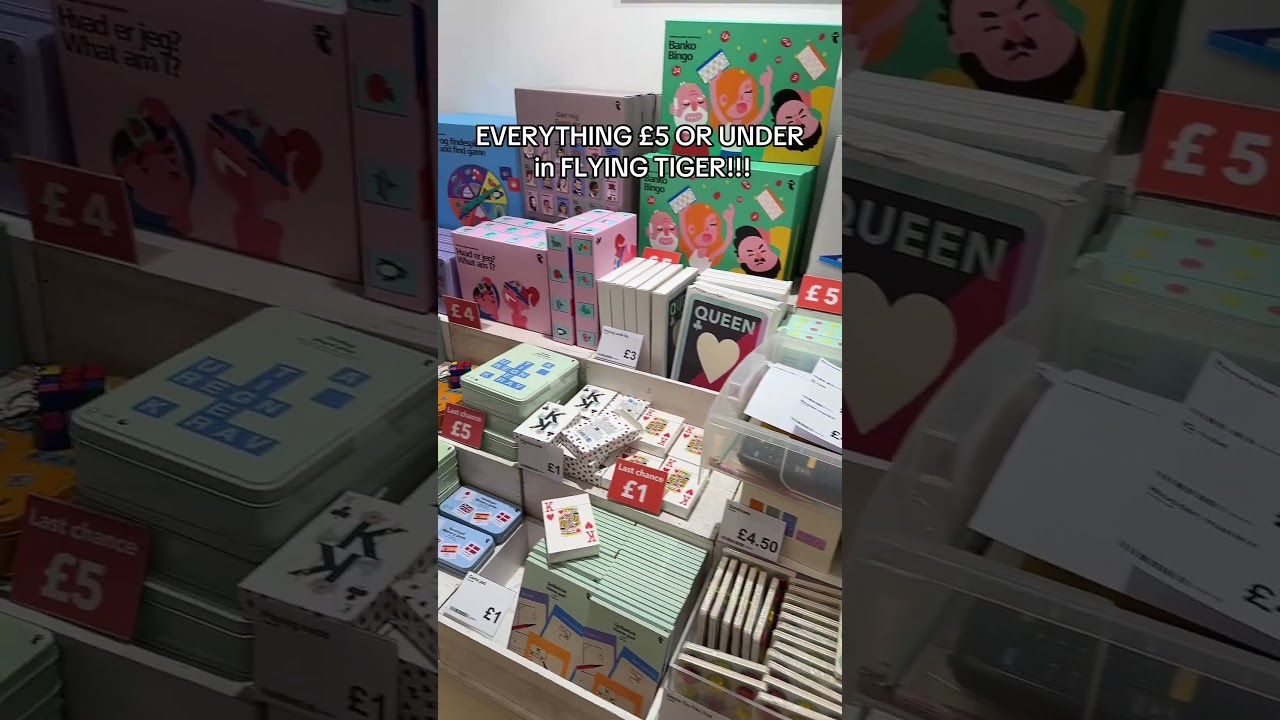 В Flying Tiger ВСЁ стоит 5 фунтов и меньше?! Давайте выясним! 