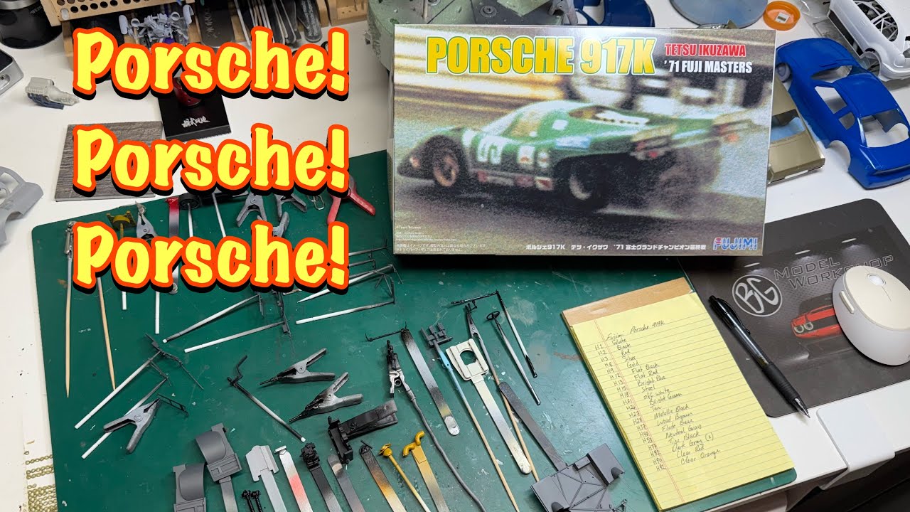 Fujimi’s Porsche 917k. Redemption time! 