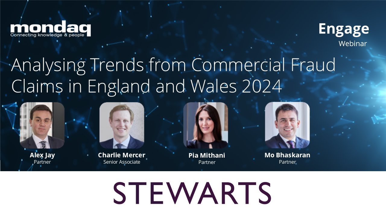 Webinar: Analysing Trends from Commercial Fraud Claims in England and Wales 2025