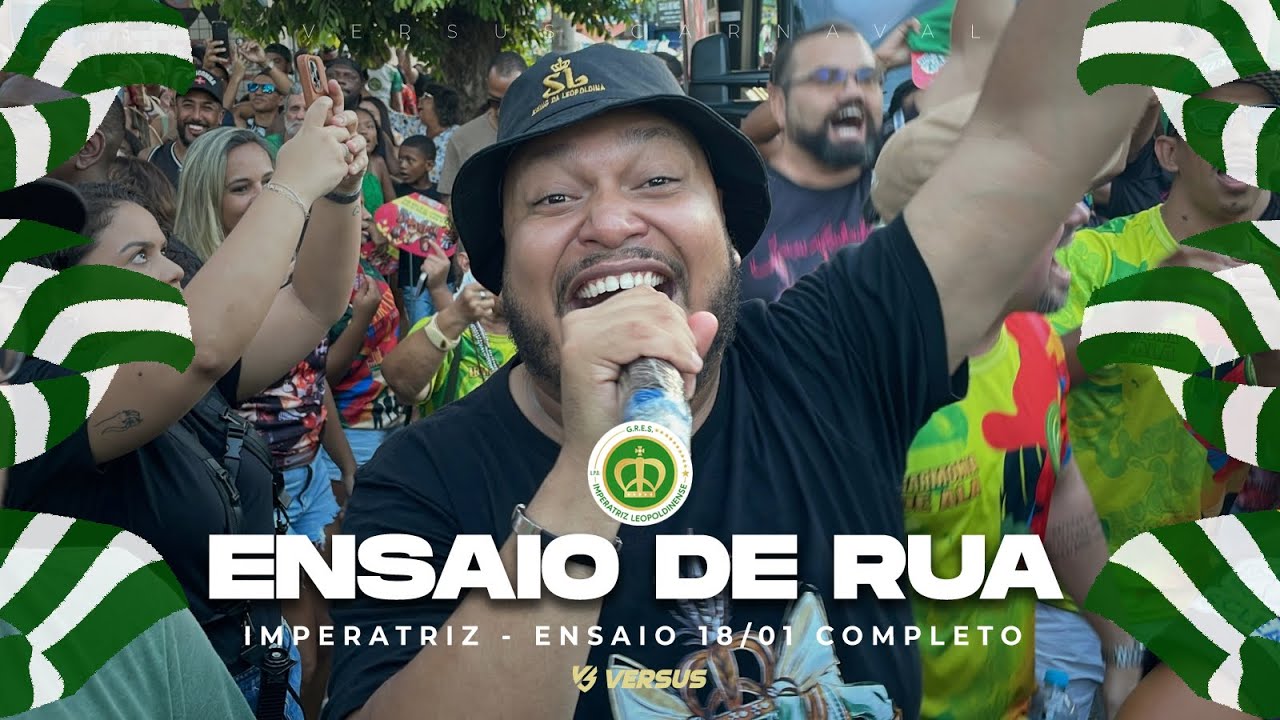 IMPERATRIZ LEOPOLDINENSE 2026 - ENSAIO DE RUA COM RAINHA IZA COMPLETO