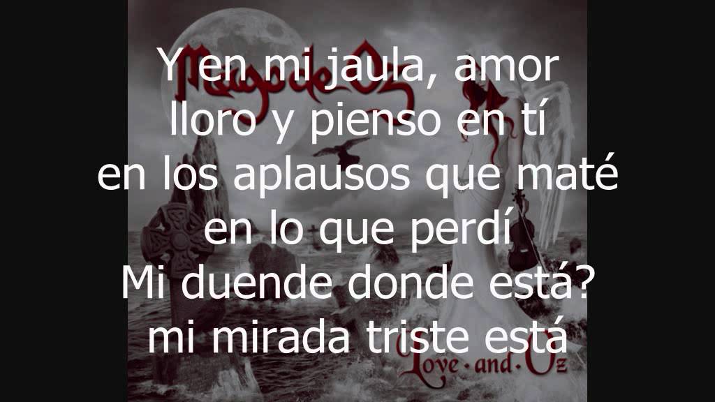 Mägo de Oz - El Hombre De La Mirada Triste (Letra-Lyrics)