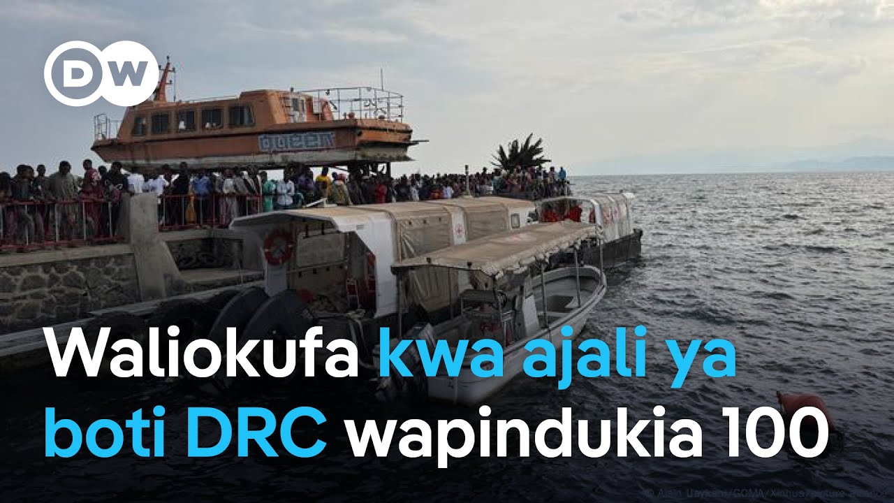 Walikufa ajali ya boti DRC yavuka watu 100.