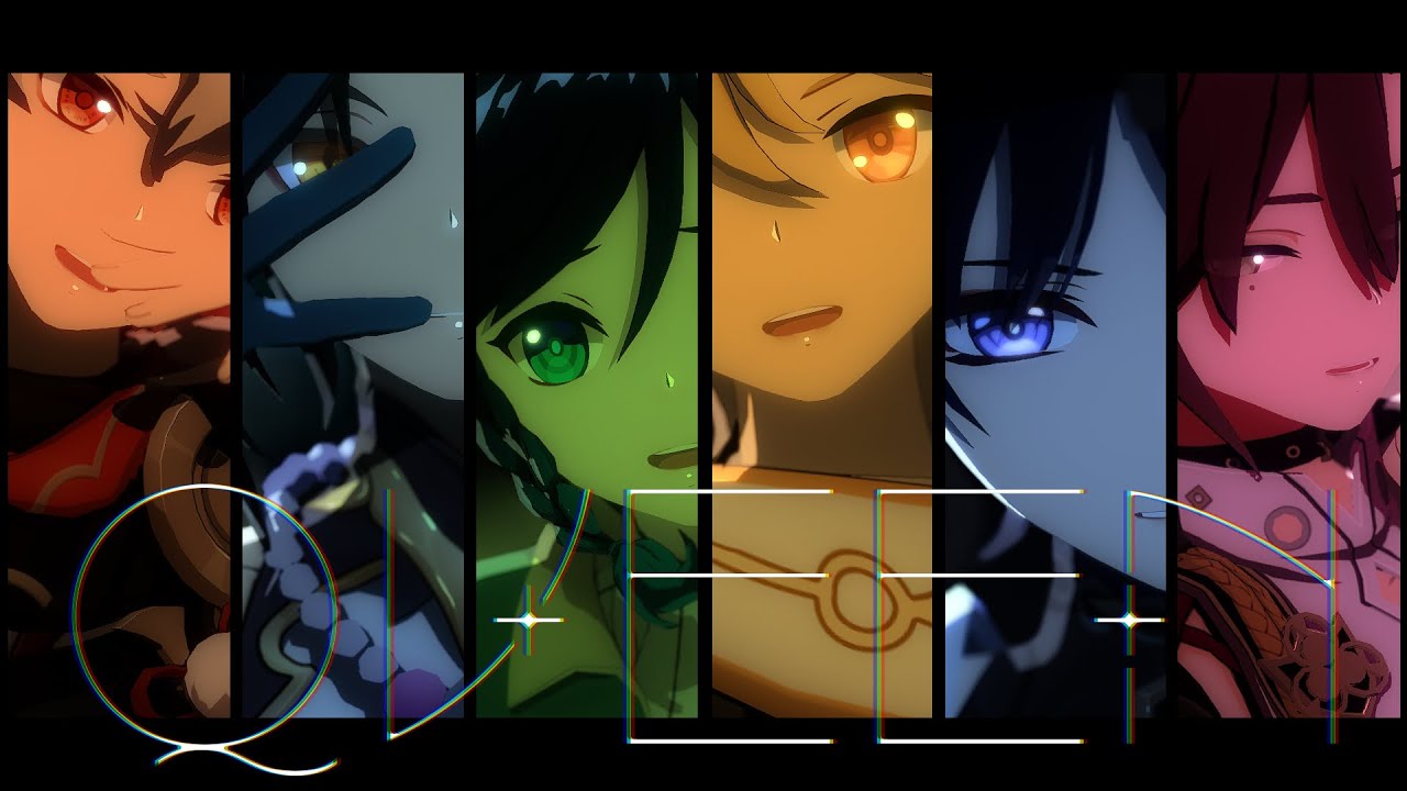 【原神MMD】QUEEN【風男子5人+空】