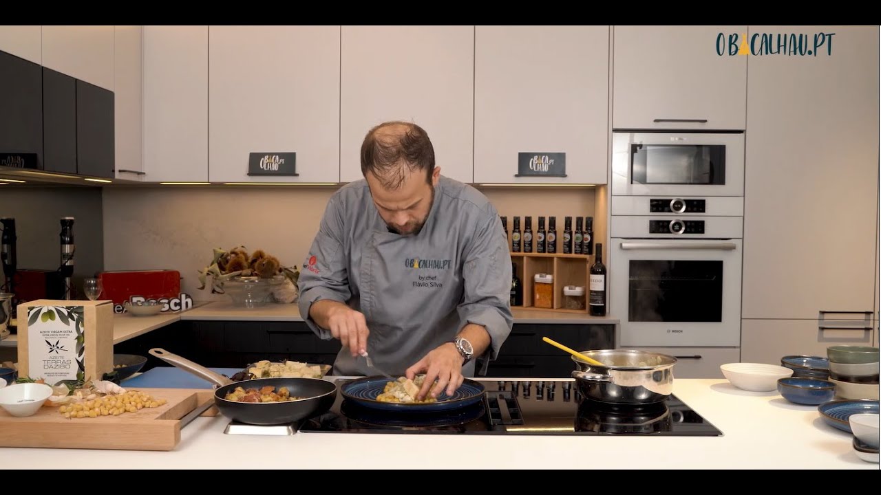 Bacalhau, os Sames, o Presunto e a Serra como Pano de Fundo by Chef Flávio Silva