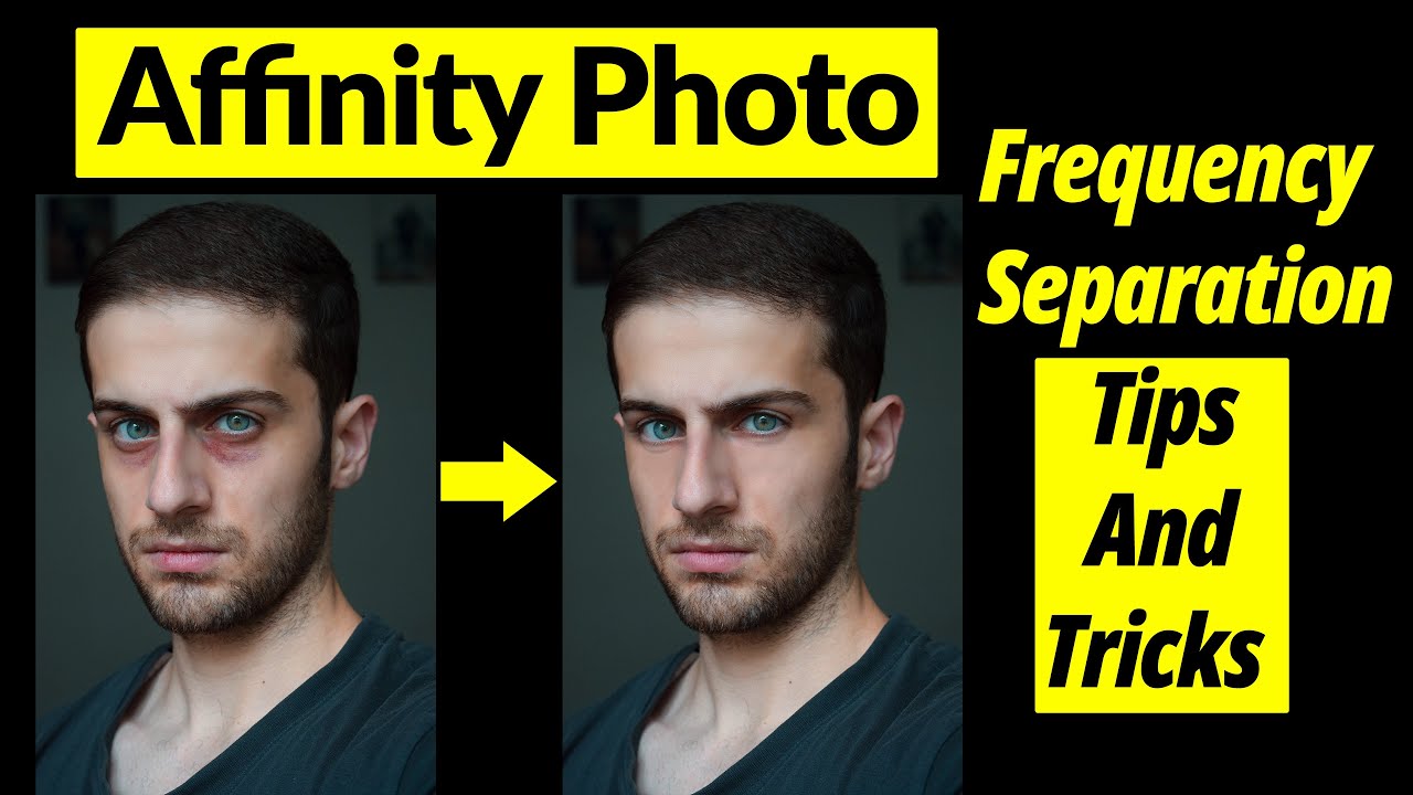 Affinity Photo. Frequency Separation.
