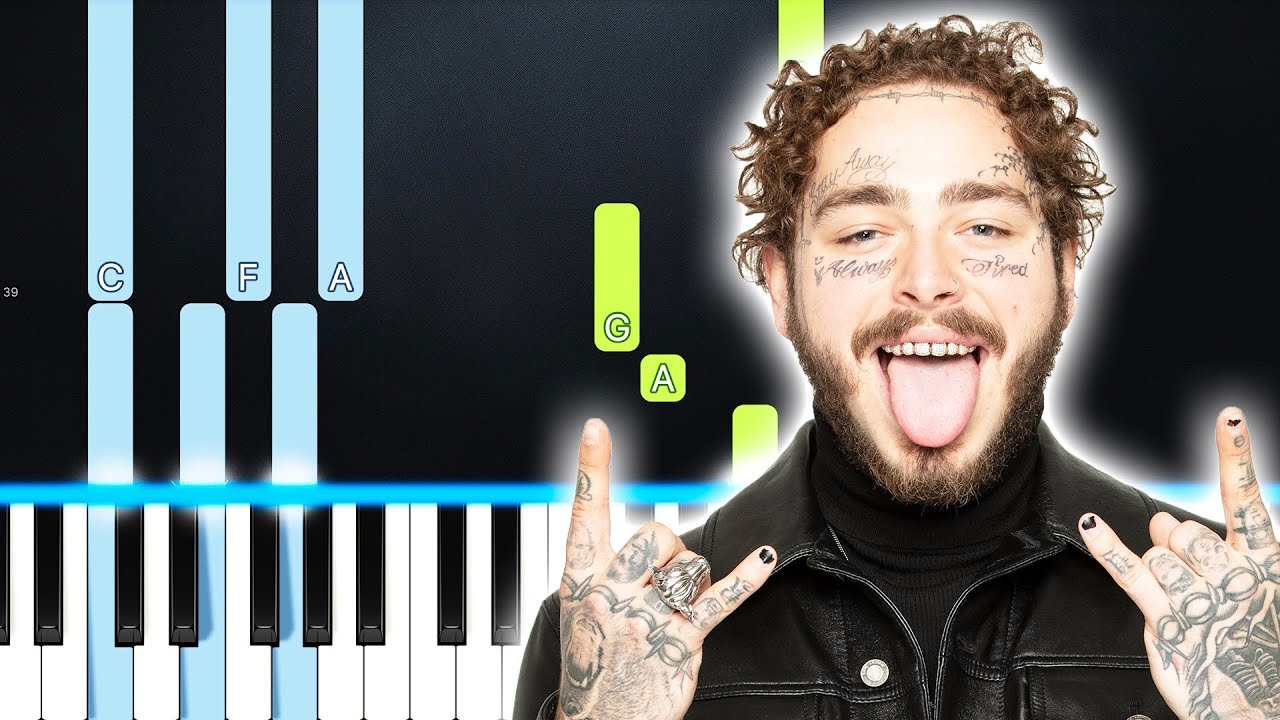 Post Malone - Circles (Piano Tutorial) By MUSICHELP