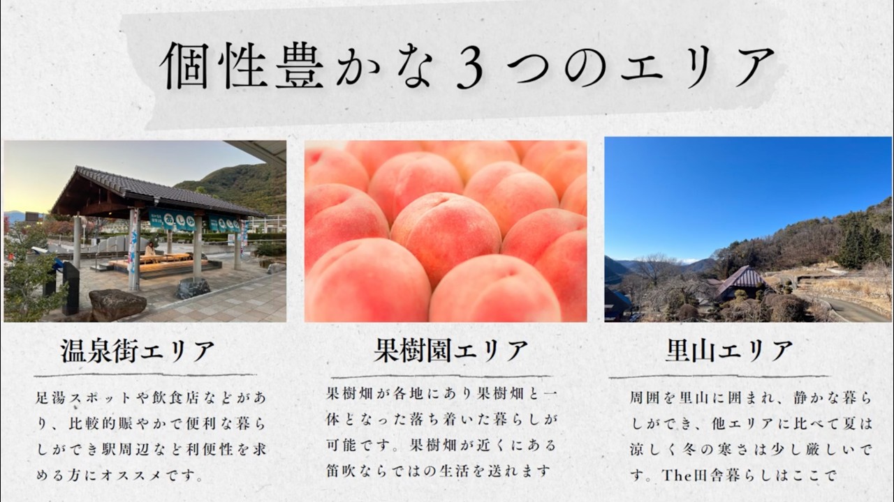 【山梨県笛吹市】移住定住PR動画　ちょうど良い良自由（いじゅう）