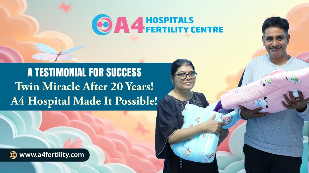 20 வருட கருவுறாமைக்கு தீர்வு| Journey from infertility to parenthood| A4 Fertility Centre| Chennai