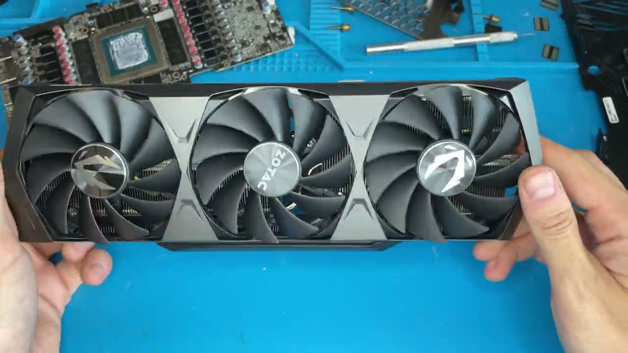 Zotac Trinity rtx3090 2 гигабайта из 5