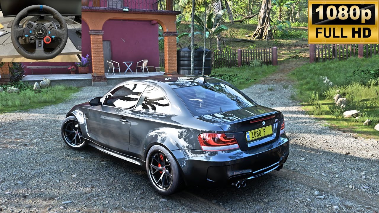 BMW 1 Series M Coupe Forza Horizon 5 | Steering wheel gameplay