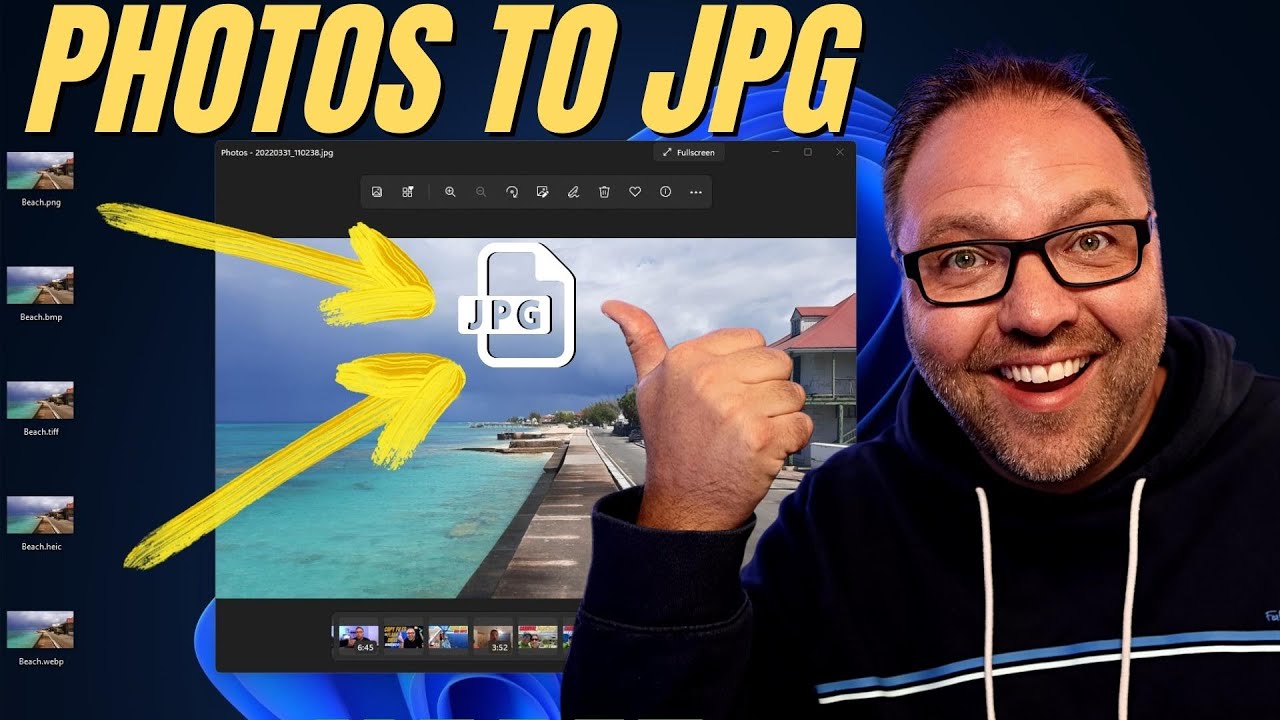 Как конвертировать фотографии в JPG (ПК с Windows)