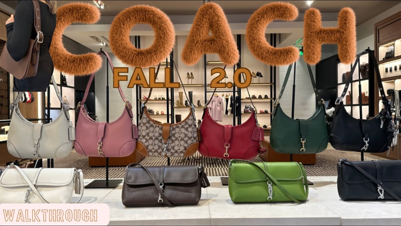 🍂 NEW 🍂 Coach 2024 Fall drop 2.0: New Colors & New Originals Unveiled! New Coach High line ‪@coach‬