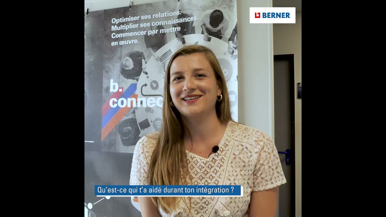 Le parcours d’intégration chez Berner