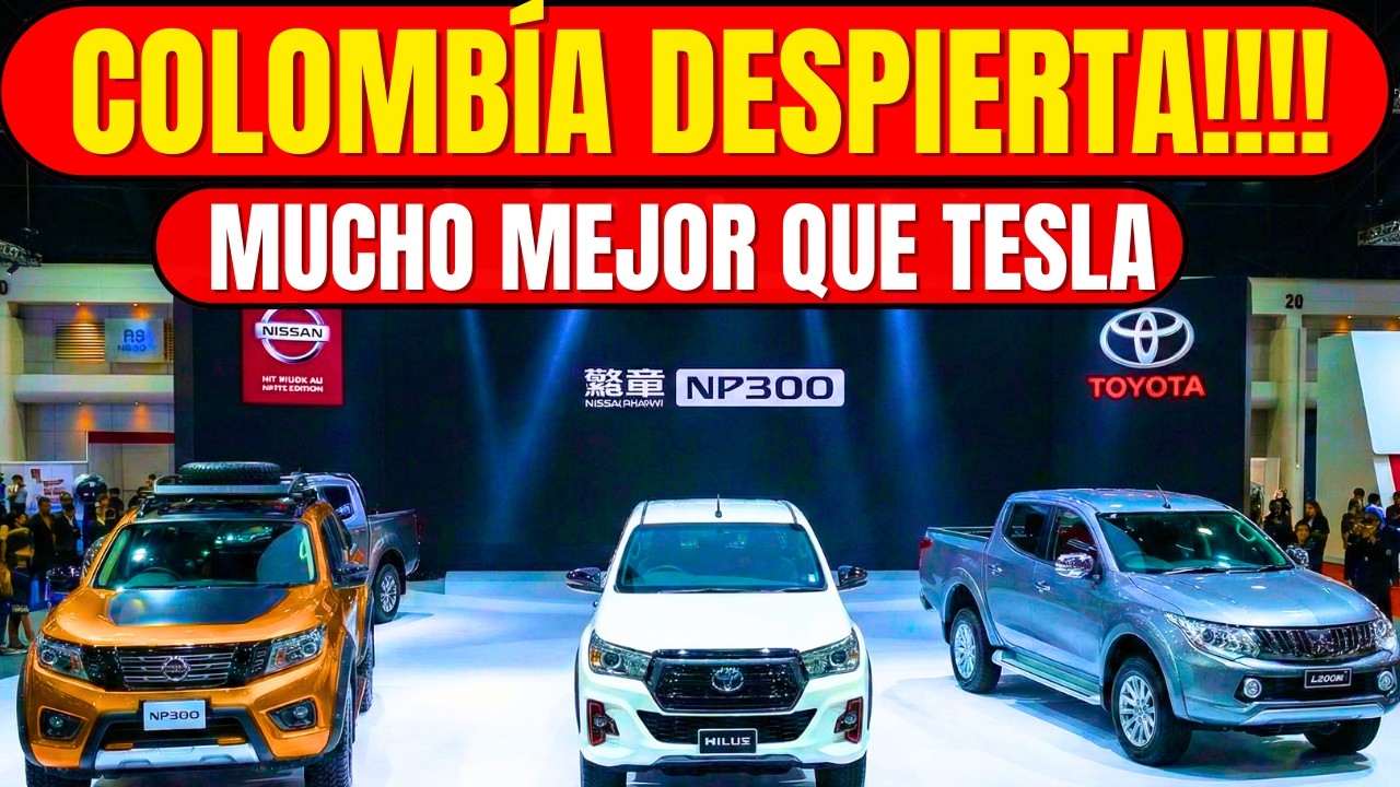 ¡COLOMBIA LO CONFIRMA! LAS 5 MEJORES PICKUPS DE COLOMBIA