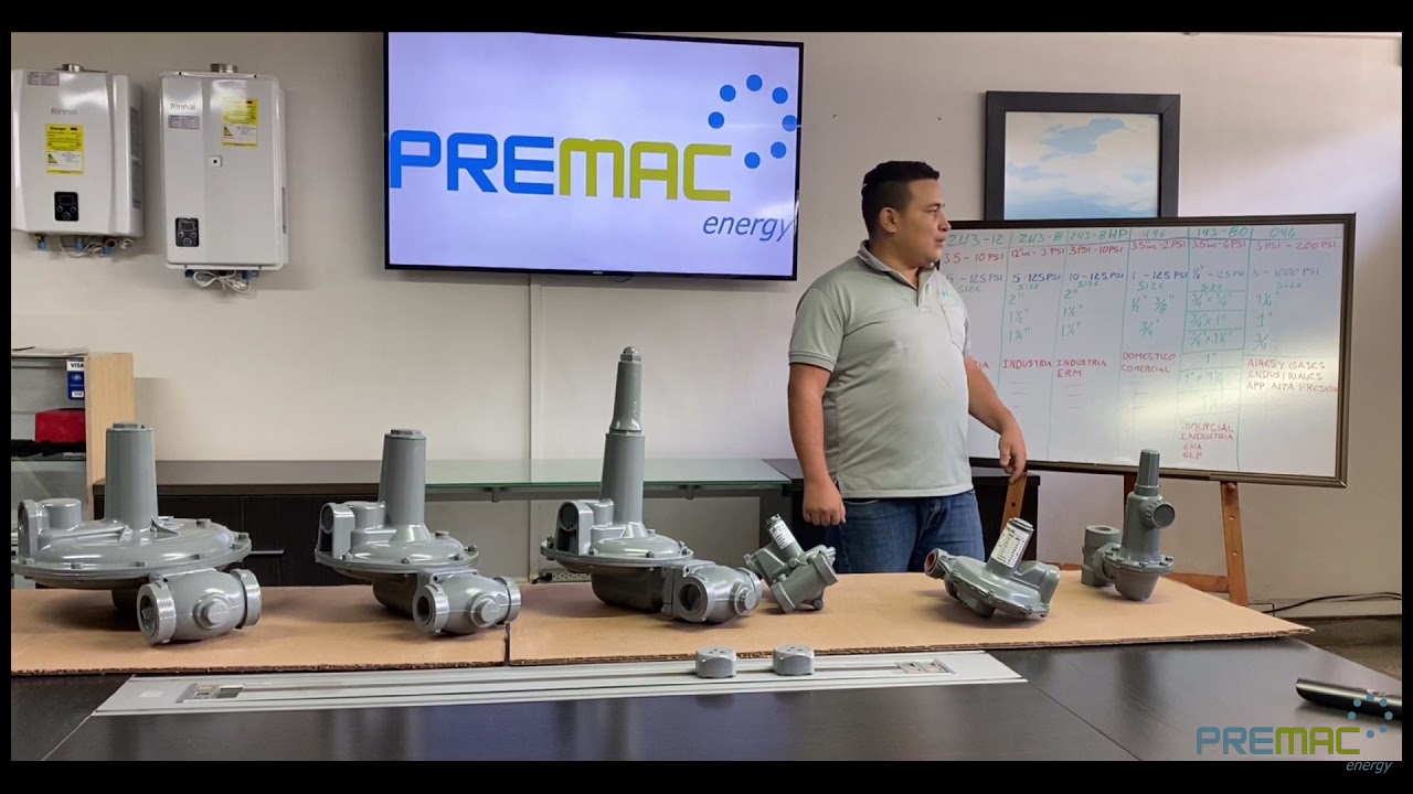 Reguladores de gas Sensus