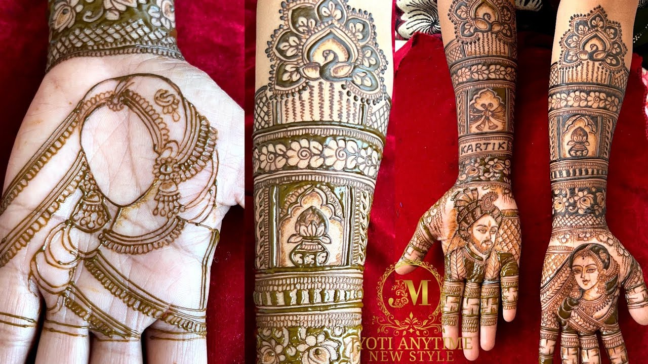 Dulhan Mehandi Design | dulhan kaise banaye |how to draw bride | dulhan wali mehndi | mehndi henna