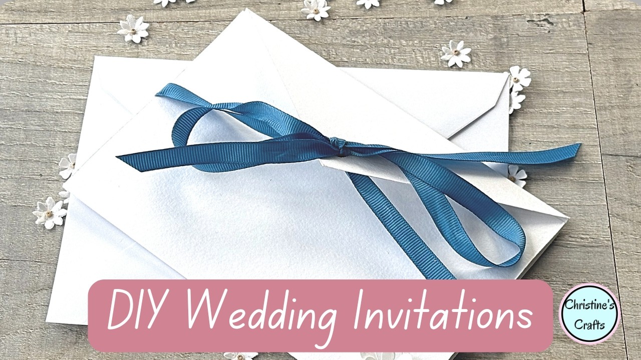 CREATE Your Own Unique DIY Wedding Invitations Easily