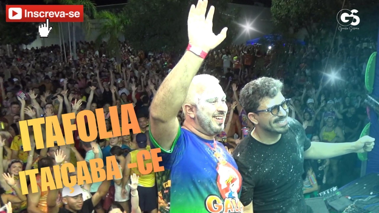 Gecilio Silvério Cobertura - ItaFolia 2026 em Itaiçaba-Ce | Carnaval das Cores e da Alegria 15-02-26