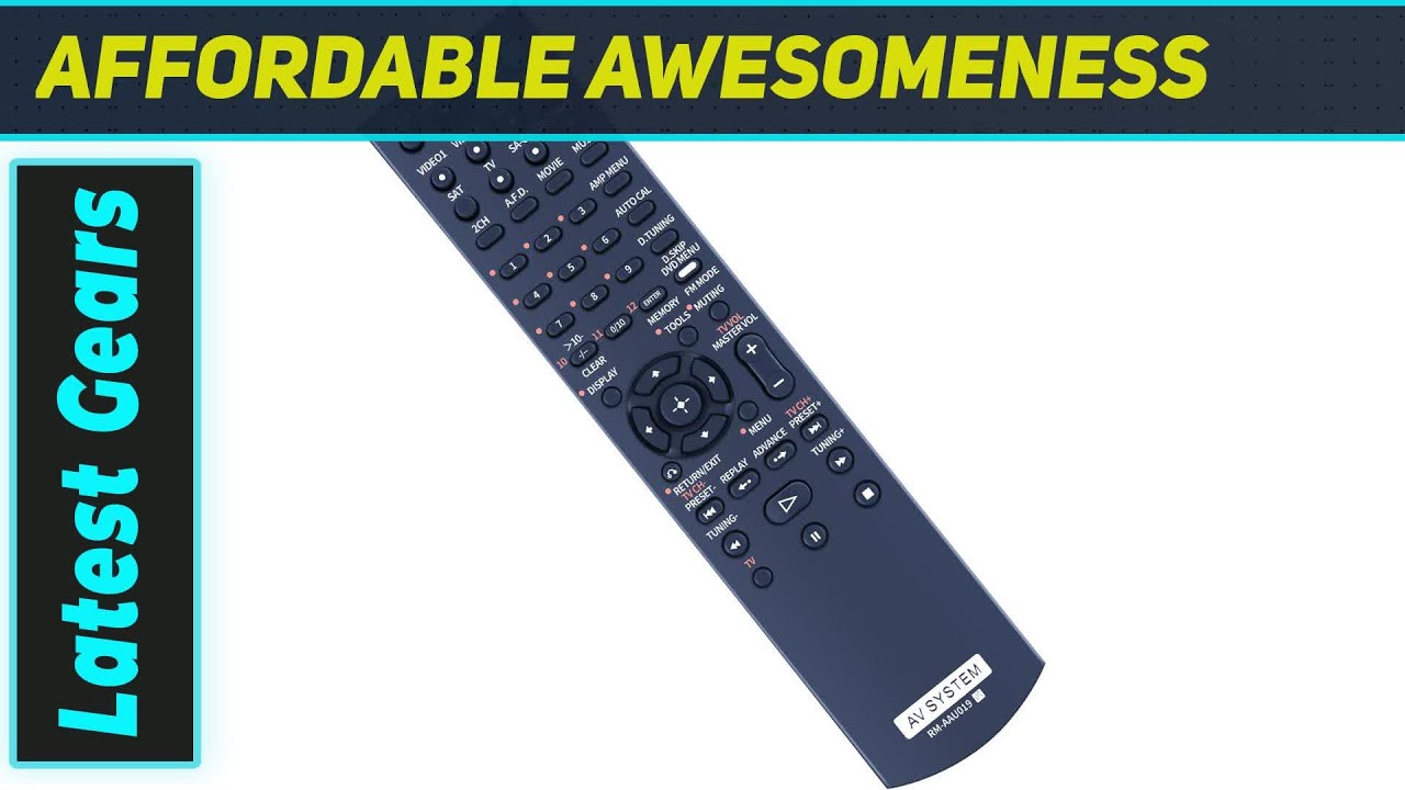 Perfect RM-AAU019 Remote for Sony AV Receivers