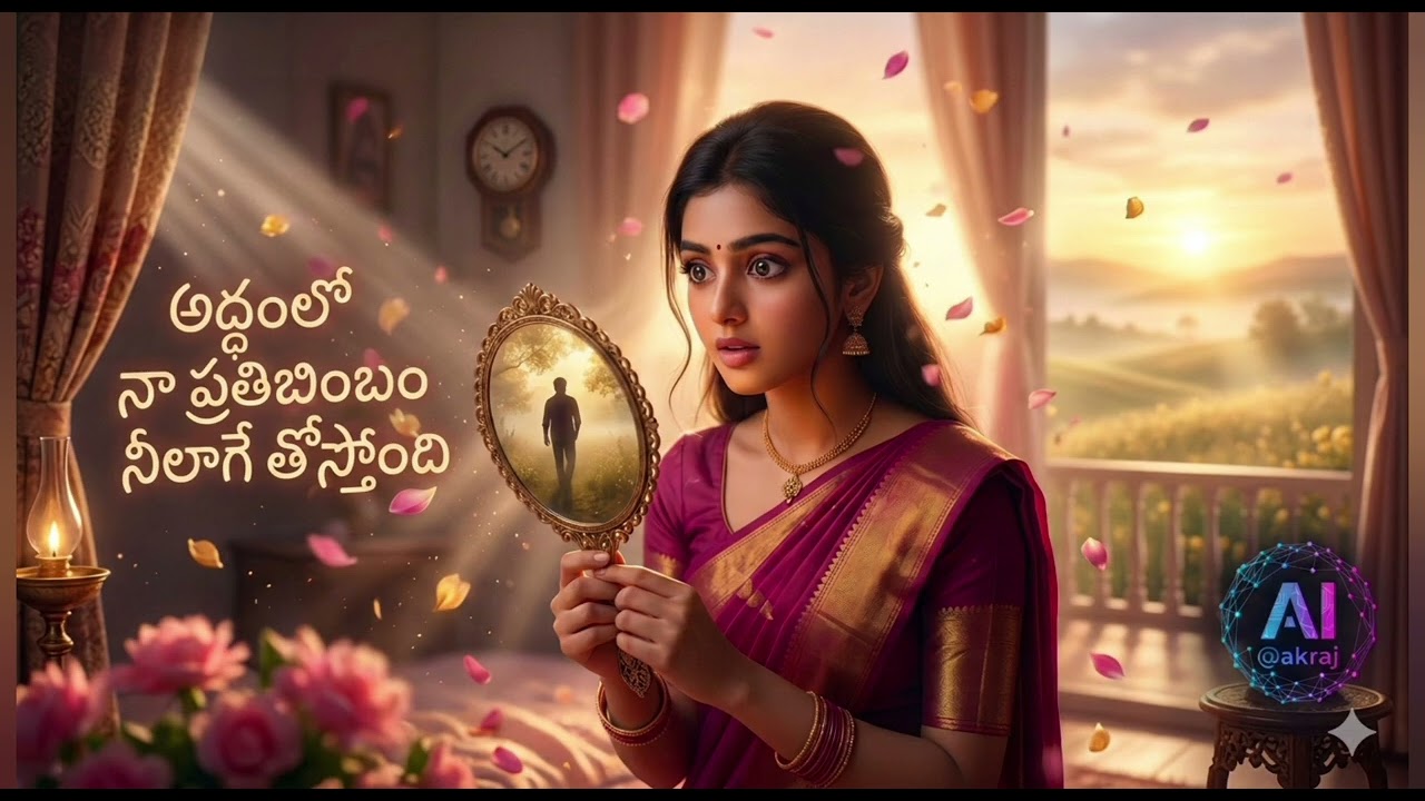 అద్దంలో నా ప్రతిబింబం నీలాగే తోస్తోంది
