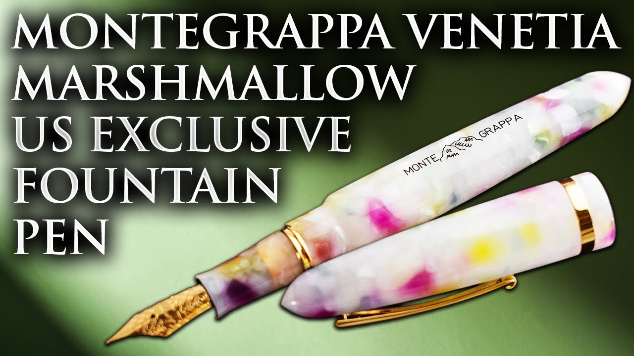 New Fountain Pen Releases of Appelboom: Montegrappa Venetia Marshmallow US Exclusive Fountain Pen