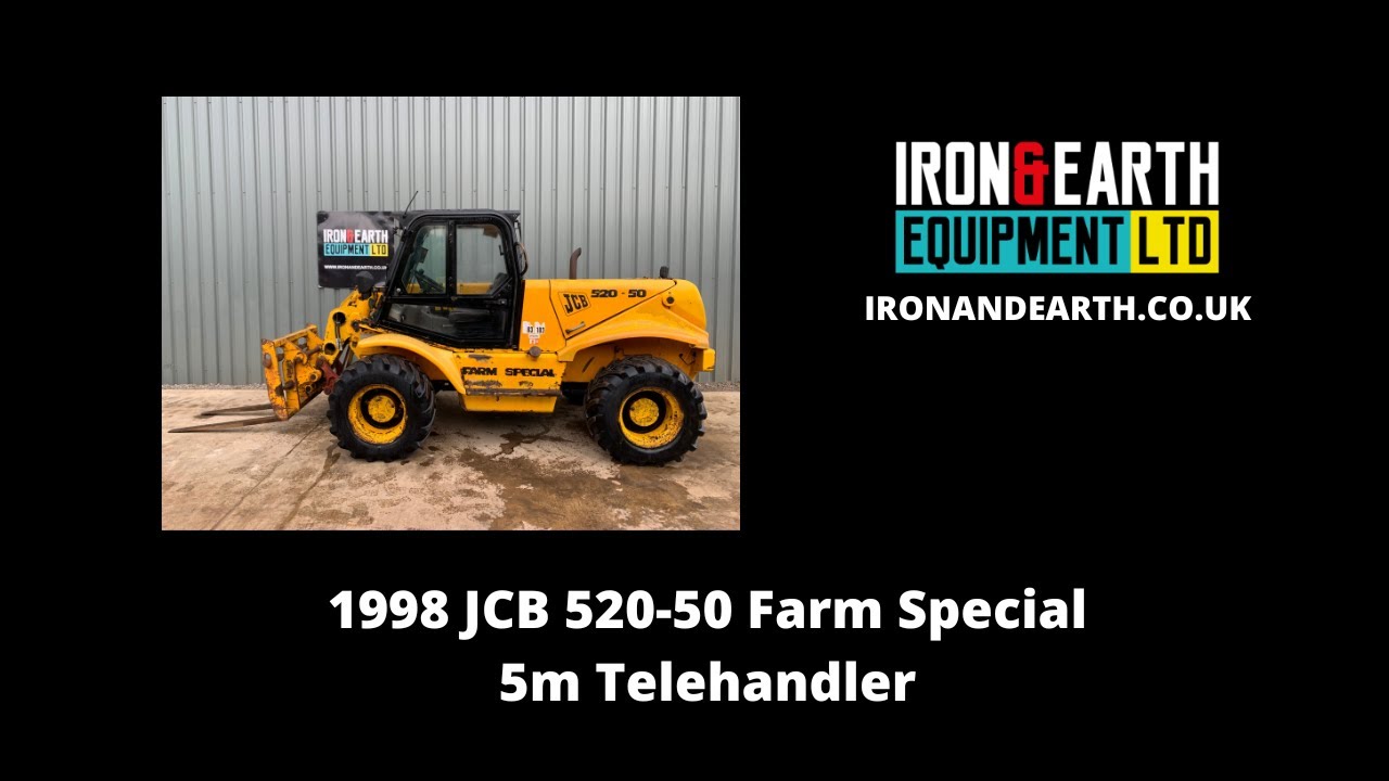 1998 JCB 520-50 Farm Special 5m Telehandler