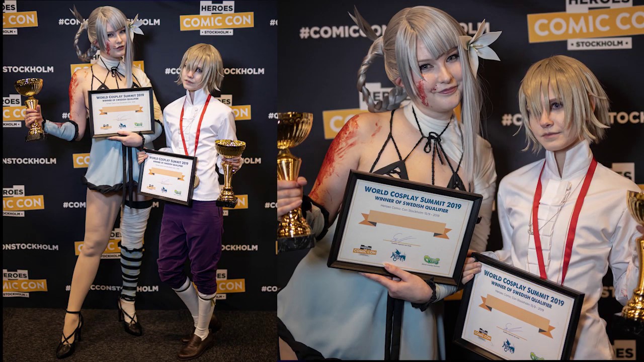 Swedish Winners for World Cosplay Summit 2020 / Comic Con Stockholm